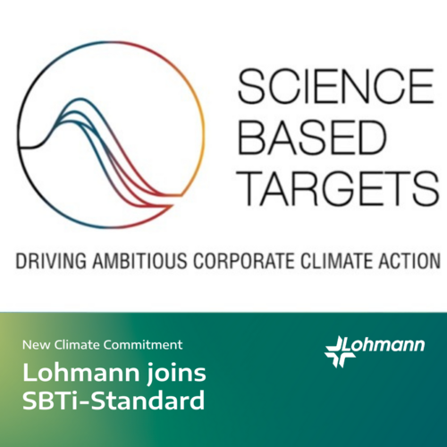 Climate Action Commitment - Lohmann GmbH & Co. KG joins Science Based Targets Initiative 
